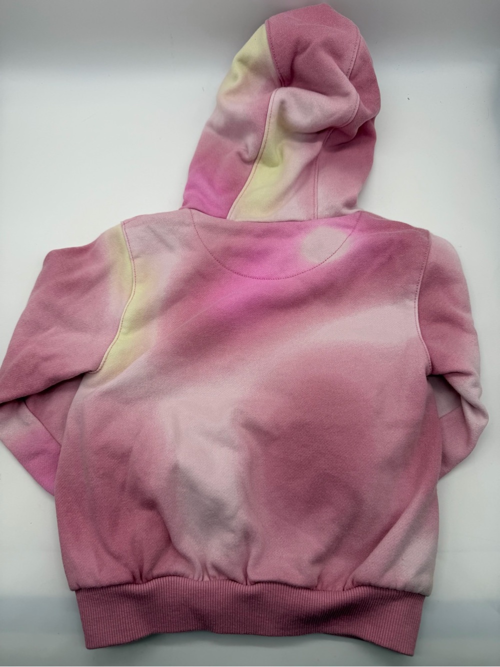 Nike Tie Dye 2 Piece Sweatsuit Hoodie Joggers Pink Girls Size 4T FLAW - Picture 3 of 8